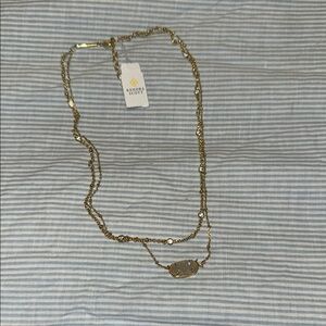 Kendra Scott Gold Classic double layer Necklace